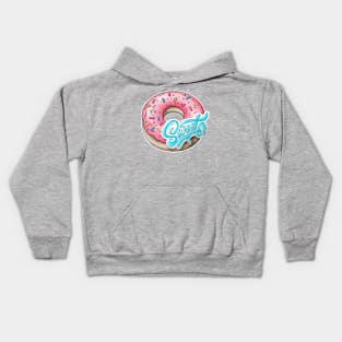 Reva Prisma Sweet life donut emoji Kids Hoodie